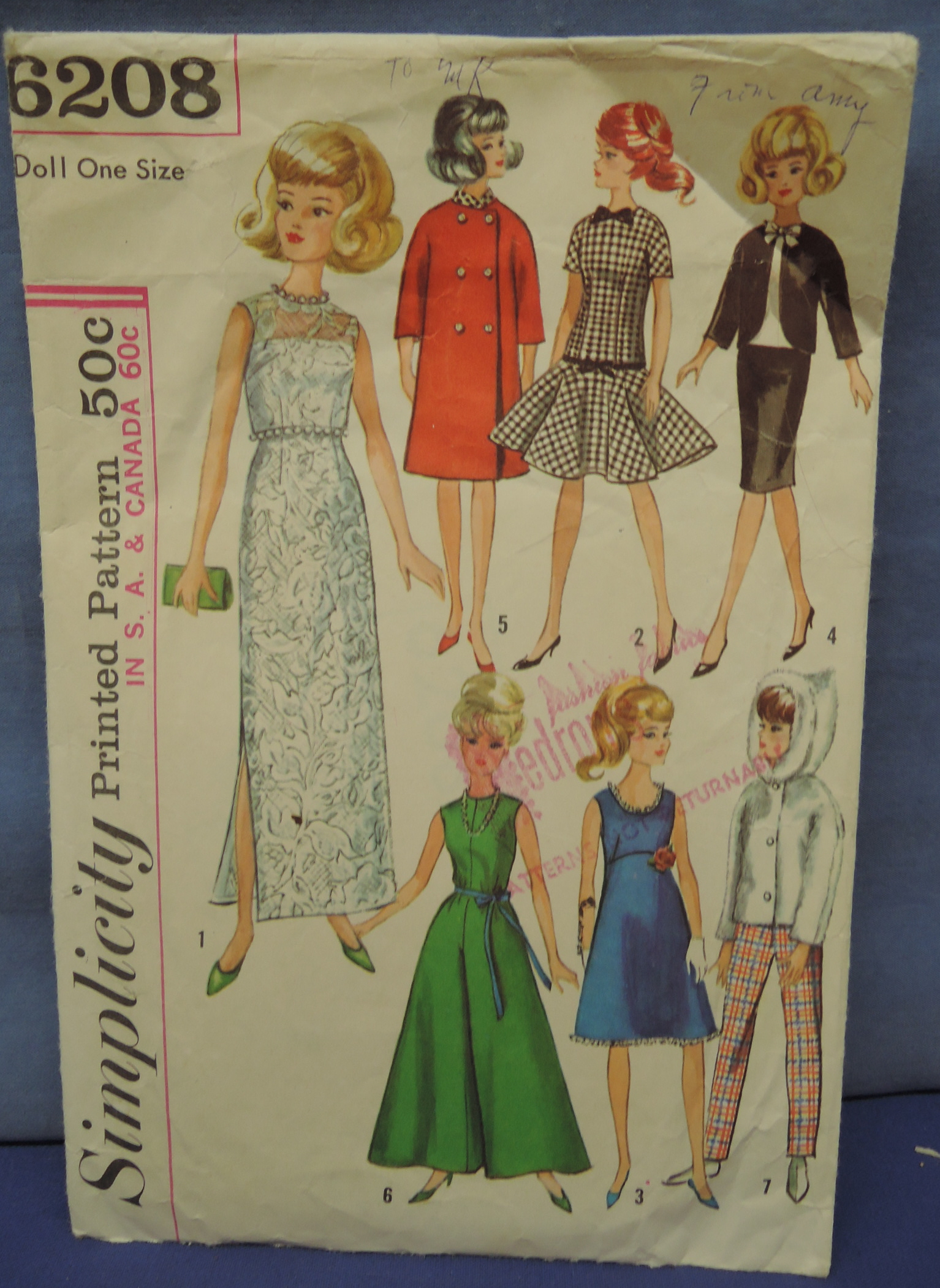 free barbie doll patterns to download