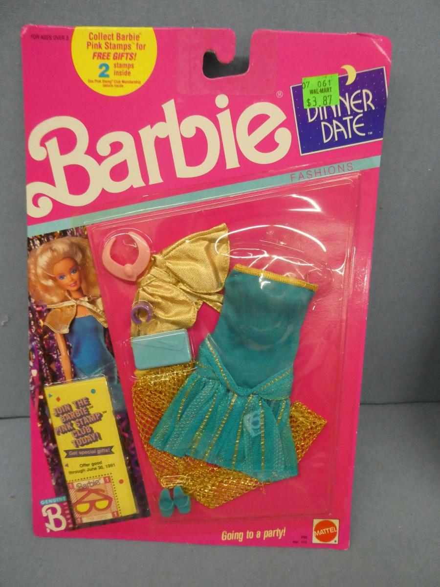 1989 Barbie Dinner Date Fashions (#2) (1980-1989 Clothing) - Nice Twice ...